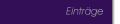 Eintr&auml;ge